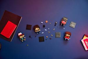 LEGO 40801 Mike, Dustin, Lucas und Will Figuren