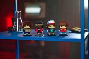LEGO 40801 Mike, Dustin, Lucas und Will Figuren