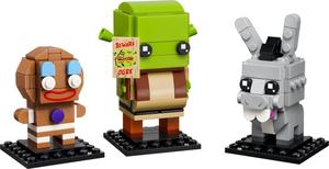 LEGO 40923 Die Figuren Shrek, Donkey und Gingy