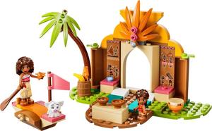 LEGO 43282 Vaianas Hütte und Boot