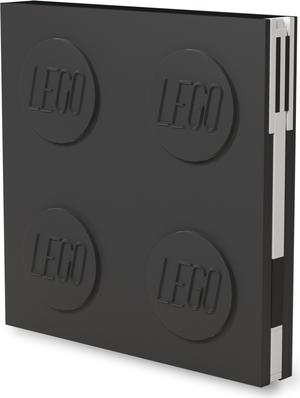 LEGO 5009067 Verschließbares Notizbuch mit Gelschreiber in Schwarz
