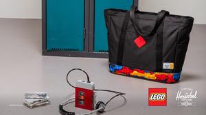 LEGO 5009275 Herschel Heritage Tote - Abstrakte Steine