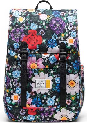 LEGO 5009280 Herschel Retreat Small Backpack - Blumengarten