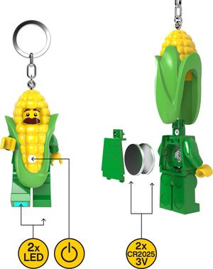LEGO 5009485 Mann im Maiskolbenkostüm Schlüsselleuchte