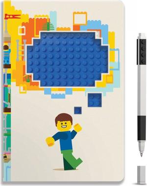 LEGO 5009525 Recycling-Notizbuch mit Stift - Gedanken