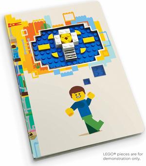 LEGO 5009525 Recycling-Notizbuch mit Stift - Gedanken