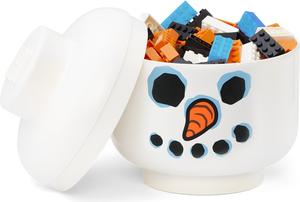 LEGO 5009863 Schneemannkopf - Kleine Aufbewahrungsbox