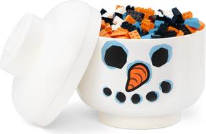 LEGO 5009865 Schneemannkopf - Große Aufbewahrungsbox