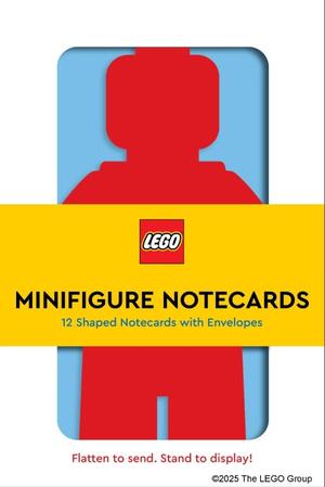 LEGO 5009897 Minifigur-Notizkarten: 12 geformte Notizkarten mit Umschlägen