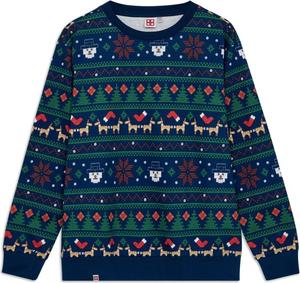 LEGO 5009960 Weihnachtssweatshirt für Erwachsene in Dunkelblau