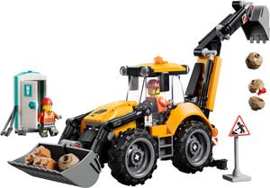 LEGO 60480 Gelber Baggerlader