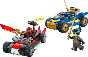 LEGO 71840 Action-Autorennen: Rogue vs. Drix