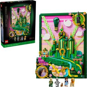 LEGO 75685 Emerald City Wandkunst