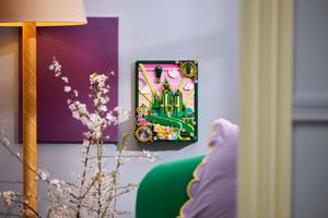 LEGO 75685 Emerald City Wandkunst