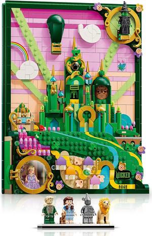 LEGO 75685 Emerald City Wandkunst