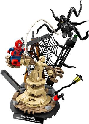 LEGO 76334 Großer Showdown: Spider-Man vs. Sandman
